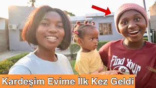 Kardeşim bizde kalacak ! Mahalle turu ve kuaföre gittik. Afrika Yıldızı