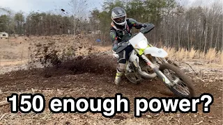 Does the Husqvarna TE150i / KTM 150 XCW have enough power? - Long term review part 0