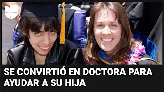 Madre hispana se convierte en doctora para encontrar un tratamiento para su hija enferma