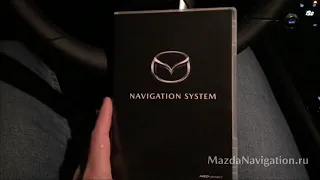 Видеоотзыв Mazda CX-5. Штатная навигация.