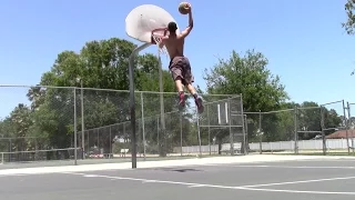 6'1 Isaiah Rivera Dunk Session :: 9'9 Rim :: 720 Attempt