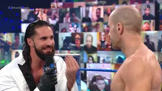 Cesaro attacks and swings Seth Rollins (Full Segment)