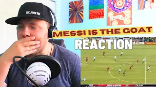 Canadian Reacts to 20 Lionel Messi Dribbles That Shocked The World