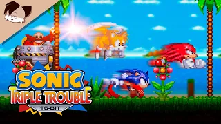 Sonic Triple Trouble Intro in 16-bit! V.2 [Animation]