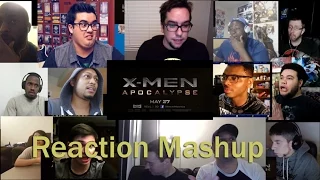 X Men Apocalypse  -  Super Bowl TV Commercial  REACTION MASHUP