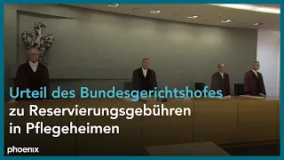 BGH-Urteil vom 15.07.21 zu Reservierungsgebühren in Pflegeheimen