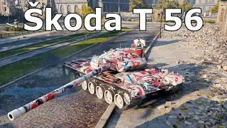 World of Tanks Škoda T 56 - 12 Kills 7,7K Damage