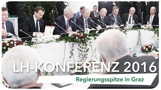 LH-KONFERENZ 2016 | Regierungsspitze in Graz