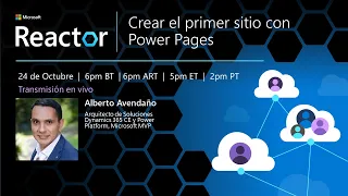 Crear el primer sitio con Power Pages