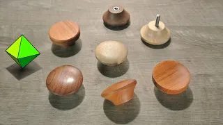 NO LATHE. Pro-quality Wood Knob Making by pocket83