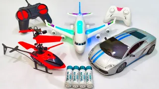 3D Lights Airbus A380 and Racing Rc Car, helicopter, aeroplane, airbus a380, rc car, plane, airplane