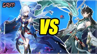 Jingliu VS Dan Heng Imbibitor Lunae DPS Faceoff!