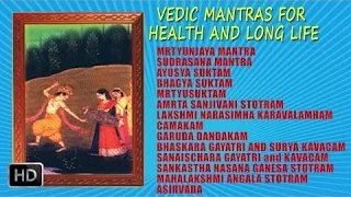 Vedic Mantras for Health and Long Life - Dr. R. Thiagarajan