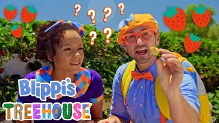 Blippi Visits A Plant and Animal Farm! | Blippi's Treehouse | Fun and Educational Videos for Kids
