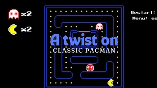 Reverse pacman full gameplay | A classic twist on an iconic game