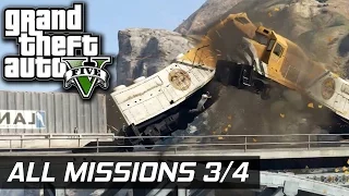 GTA V - All Missions 100% Gold Medal [3/4] (HD 60FPS)