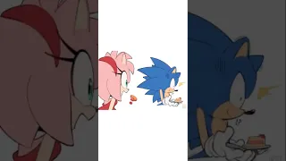 Sonic and Amy Rose Comic Dub Feat. Ryan Drummond! Artwork by @Kiioki11 #shorts #sonicthehedgehog