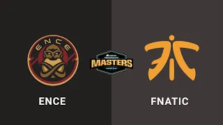 ENCE vs Fnatic - Group A - Mirage - CORSAIR DreamHack Masters - Malmö 2019