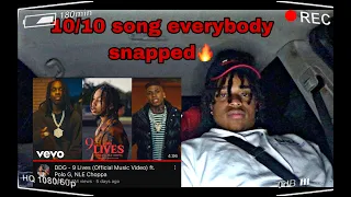 10/10 SONG SRT8 HEAT🐐 DDG - 9 Lives ft. Polo G, NLE Choppa | (REALDEAL REACTION🔥)