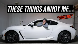 5 Things I HATE about my 2022 Subaru BRZ...