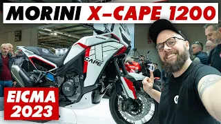 New 2024 Moto Morini X-Cape 1200 Unveiled! EICMA 2023