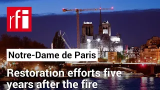 'Best worker in France': Restoration efforts five years after the fire in Notre-Dame de Paris