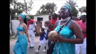 VIDEO; FRENCH ST MARTIN PRE CARNIVAL JUMP UP SANDY GROUND 2012 ARAKATUBA