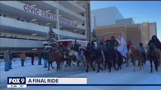 Riders complete Dakota 38+2 Memorial Ride to honor victims of execution I KMSP FOX 9