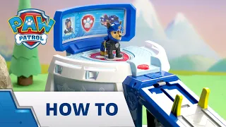 PAW Patrol Moto Pups Moto HQ - How To Build & Play - PAW Patrol Official & Friends