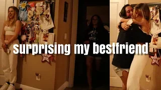 Flying across the country to surprise my bestfriend *she cried*