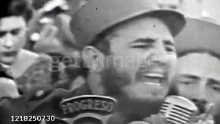 Fidel Castro Defends the War Crimes Summary Trials and Executions in a Public Speech | March 1959