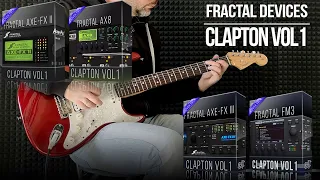 Fractal Axe-Fx II / III / AX8 / FM3 / FM9 | Clapton vol1 (Eric Clapton Cover Pack)