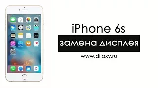 Замена дисплея iPhone 6s. Как разобрать Айфон 6s