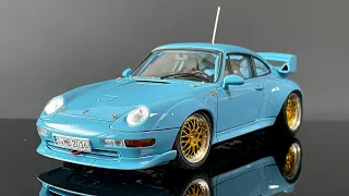 [Full build] Porsche 911 GT2 Road Version Club Sport - Car Model 1/24 (TAMIYA)