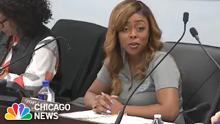 Dolton Mayor Tiffany Henyard appears at township meeting amid disturbing allegations