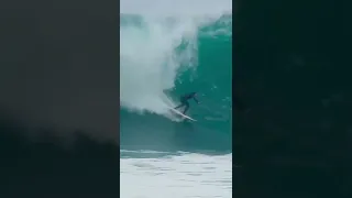 surfer catches HUGE WAVE #shorts
