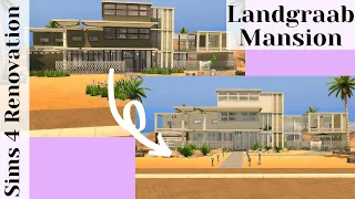 Landgraab mansion Renovation | Sims 4 speed build