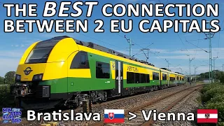 THE BEST CONNECTION BETWEEN 2 EU CAPITALS / GYSEV REX REVIEW FROM BRATISLAVA TO VIENNA