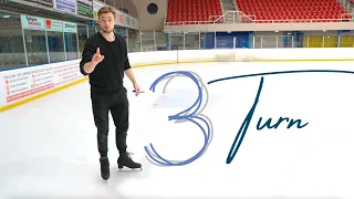 Forward Outside 3 Turn - Figure Skating Tutorial