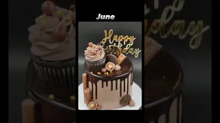 🎂Choose🎂 your birthday🎊 month and see your cake🥳#trending