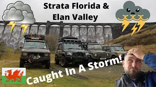 Green Laning In Wales | Strata Florida | Elan Valley | Caught In A STORM!