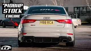 THIS 740BHP AUDI RS3 DOES 60 IN 2.1 SECONDS