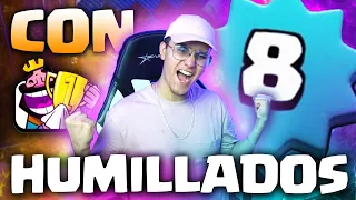 LUCHANDO VS NIVELES SUPERIORES Y LOS HUMILLO! (mi mazo) Clash Royale - YoSoyRick