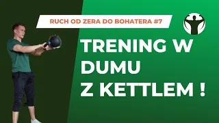 Trening całego ciała  z KETTLEBELL | NIE dla początkujących ! | Trening z kettlem W DOMU *swing*