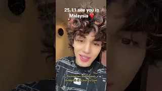 Hot news❗️Amirchik will be  in Malaysia on 25th of November #amirchik #cintaini #tiktoksong #shorts