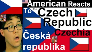 American Reacts to the Czech Republic | Czechia | Geography Now! Czech Republic (Czechia) | Reaction
