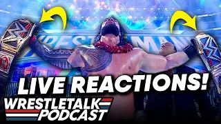 WWE WrestleMania 38 Night Two LIVE REACTIONS! | WrestleTalk Podcast