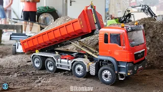 Amazing RC Construction Site! - MTC Osnabrück - Unique ATLAS 1302 RC Excavator