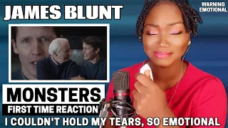 SINGER REACTS | FIRST TIME HEARING JAMES BLUNT - MONSTERS (Official Video) REACTION!!!😱 | EMOTIONAL😭