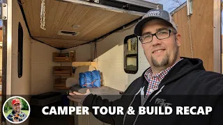 5x8 Cargo Trailer Camper - Yeah . . . It's Done